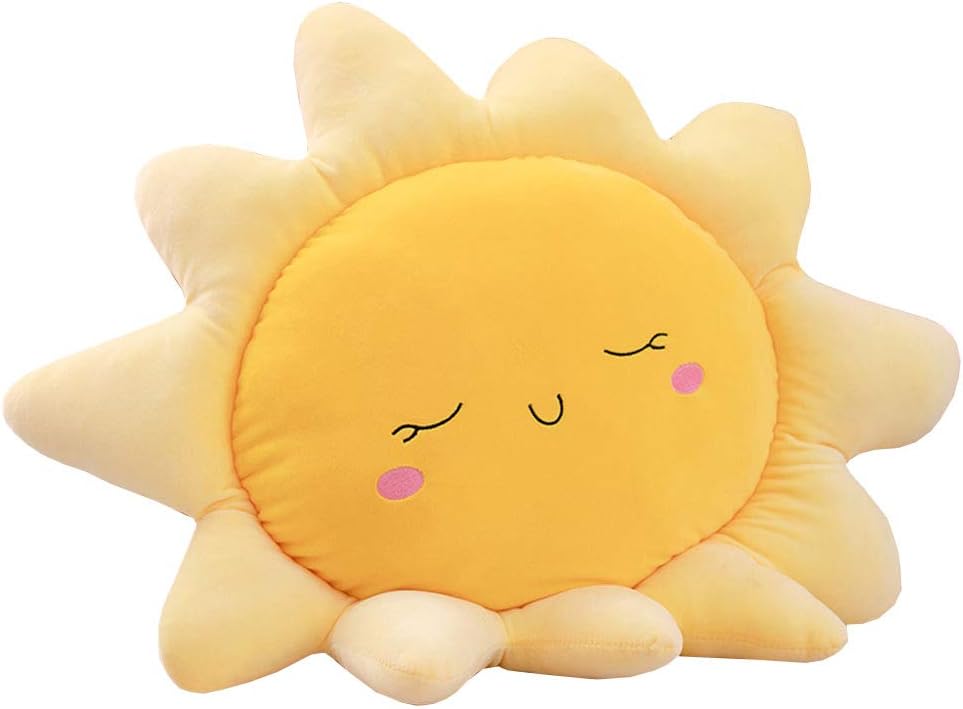 Plüschkissen „sun Cloud“, Sofakissen, Auto-nackenkissen, Zqkla