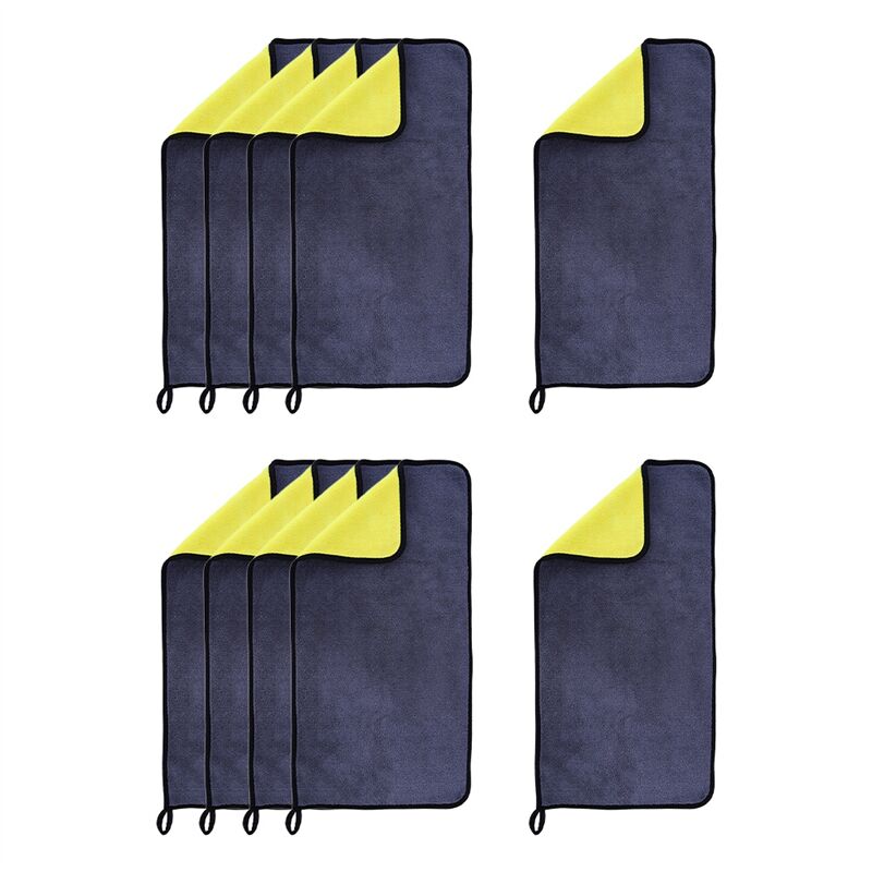 10 Stück 30x60cm Mikrofasertücher Für Autowäsche, Autoreinigung, Trocknen, Autozubehör, Autopflege, Kratzfreie Reinigung