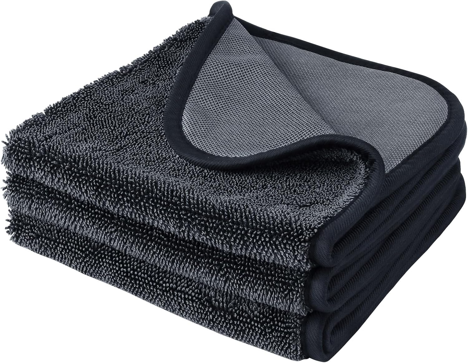 Wxsp 3-teiliges Autotrockentuch-set (40 X 40 Cm), Mikrofasertücher Für Die Fahrzeugpflege, Ultra-saugfähiges Reinigungstuch Ohne Streifen Oder Kratzer, Geeignet