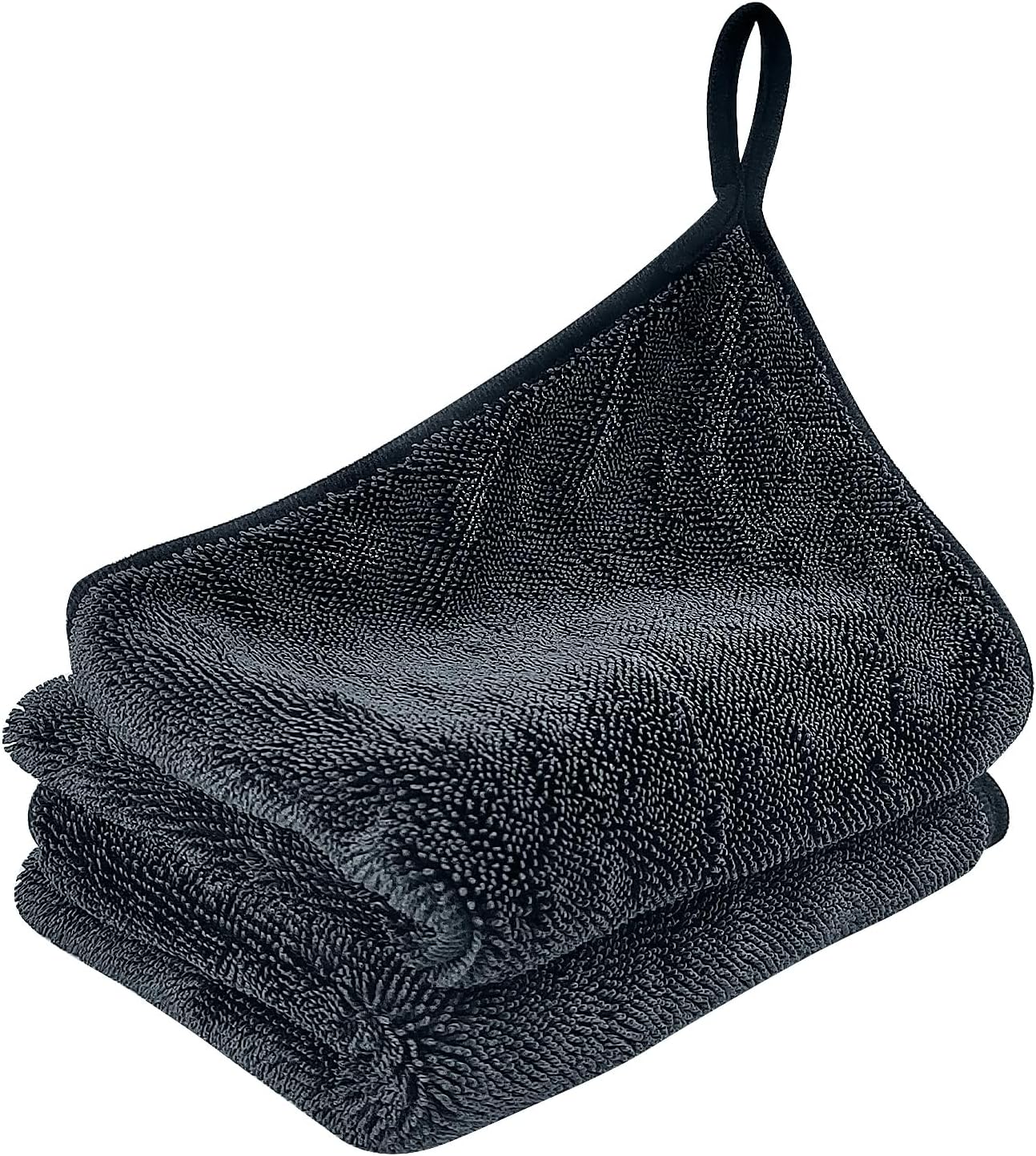 2er-pack Mikrofaser-autotrockentücher, 40 X 60 Cm, Saugfähig 400 G/m², Ideal Zum Reinigen, Waschen Und Trocknen Von Autos, Motorrädern Und Wohnungen