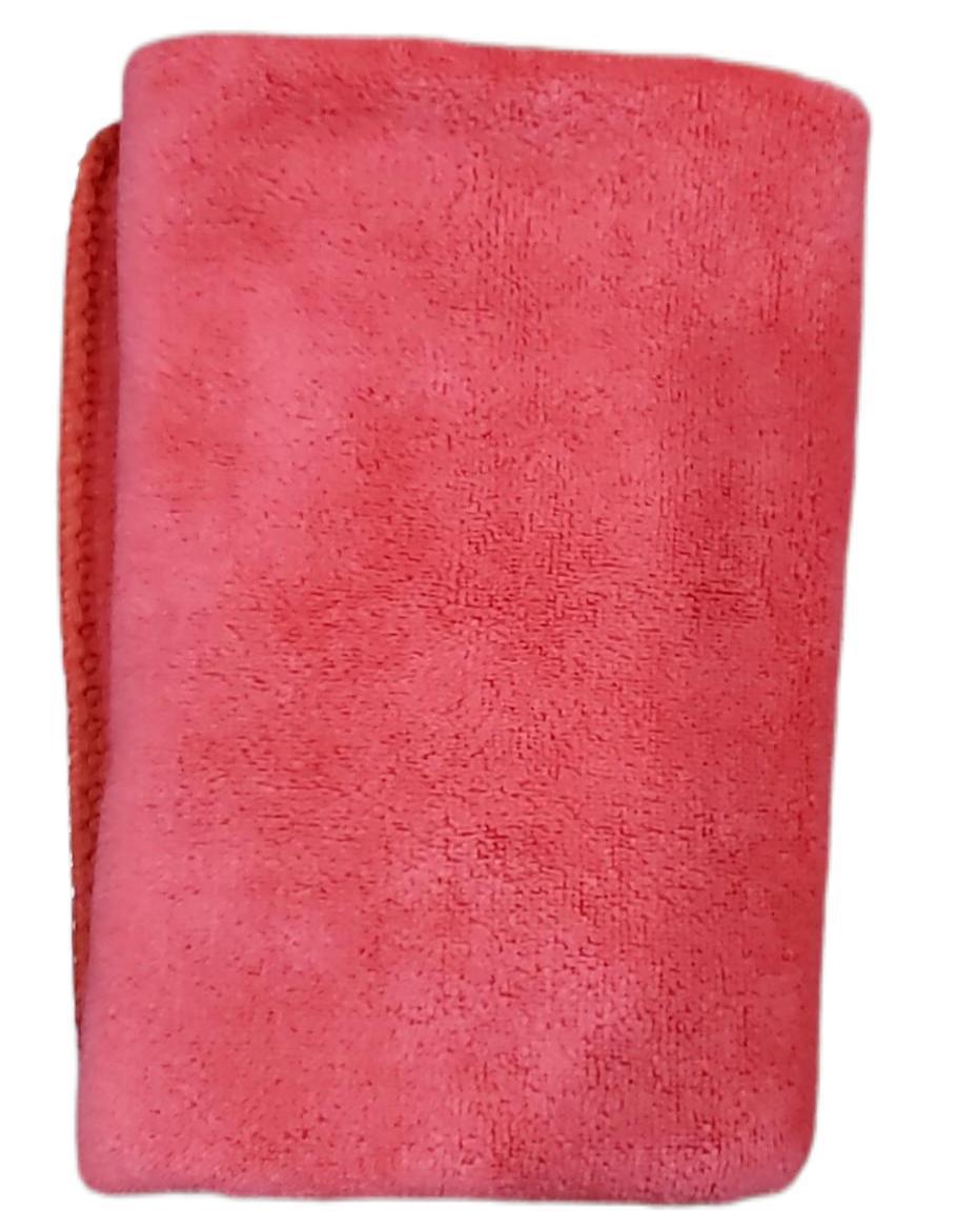 Mikrofasertuch, Nicht Scheuernd, Wiederverwendbar Und Waschbar Für Autowäsche Und Wachsen - 30 X 40 Cm, Rot (2er-pack)