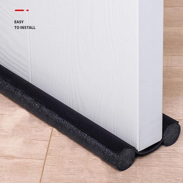 Flexible Türdichtungsleiste, Wind- Und Staubschutz, Schwelle, Schwarz, Einheitsgröße