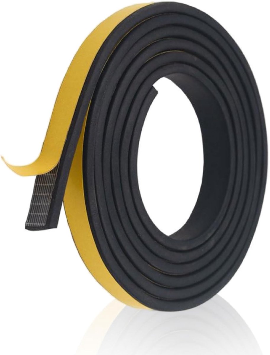 Selbstklebendes Schaumstoffband – 25 Mm X 10 Mm X 2 M – Weiches Gummidichtungsband – Schalldämmend – Stoßfest – Geeignet Für Türen/fenster/schränke