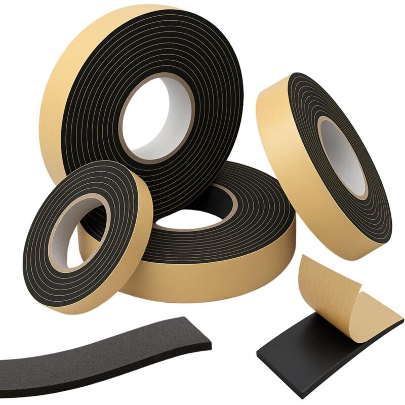 10 M Epdm-selbstklebedichtungsstreifen 10 Mm X 1 Mm Dichtungsstreifen Für Fenster Und Türen Gummidichtung Für Fenster Und Türen Zum Schutz Vor