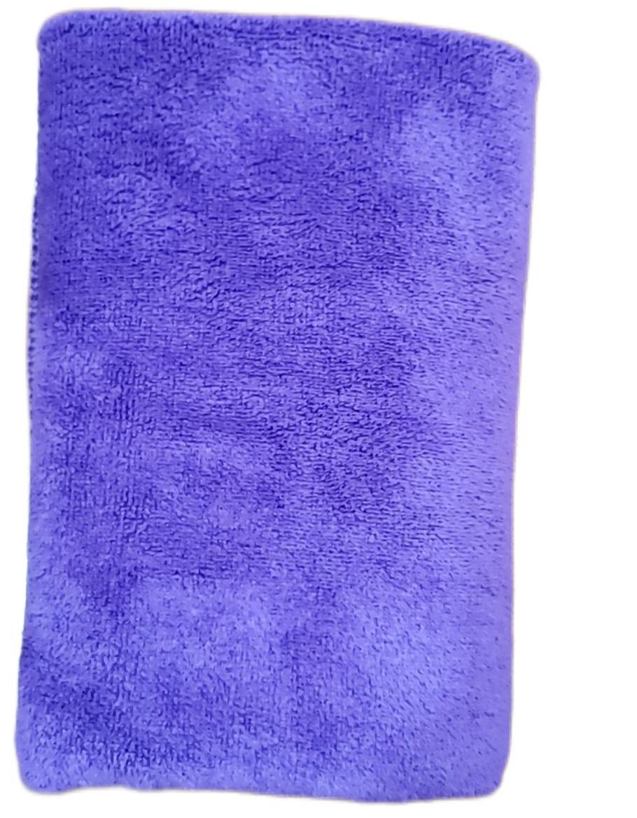 Mikrofasertuch, Nicht Scheuernd, Wiederverwendbar Und Waschbar Für Autowäsche Und Wachsen - 30 X 40 Cm, Lila (2er-pack)