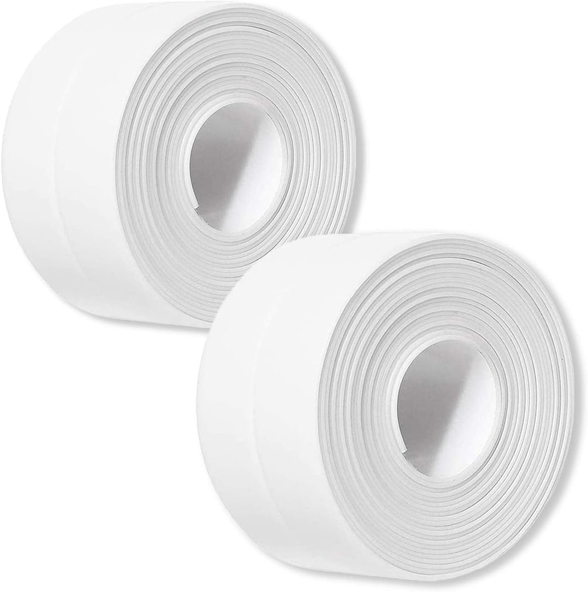 2 Stück – Pvc – Selbstklebendes Dichtungsband – Dichtungsstreifen – Hygienestreifen – Streifenband – Auslaufschutzband – Wasserdichtes Band – Anti-schimmel-band – 3,2