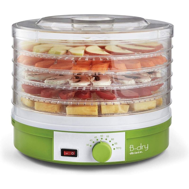 Ariete B-dry Lebensmittel-trockner 245 W, 1,5 L, Grün, 5 Etagen