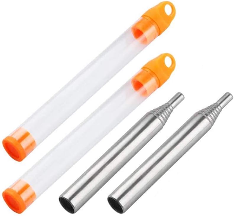 Spitfire Taschenblasbalg, 2er-pack, Teleskop-blasrohr, Tragbares Feuerblasgerät Für Lagerfeuer, Kochen, Picknick, Grillen, Jagen, Angeln, Wandern, Camping