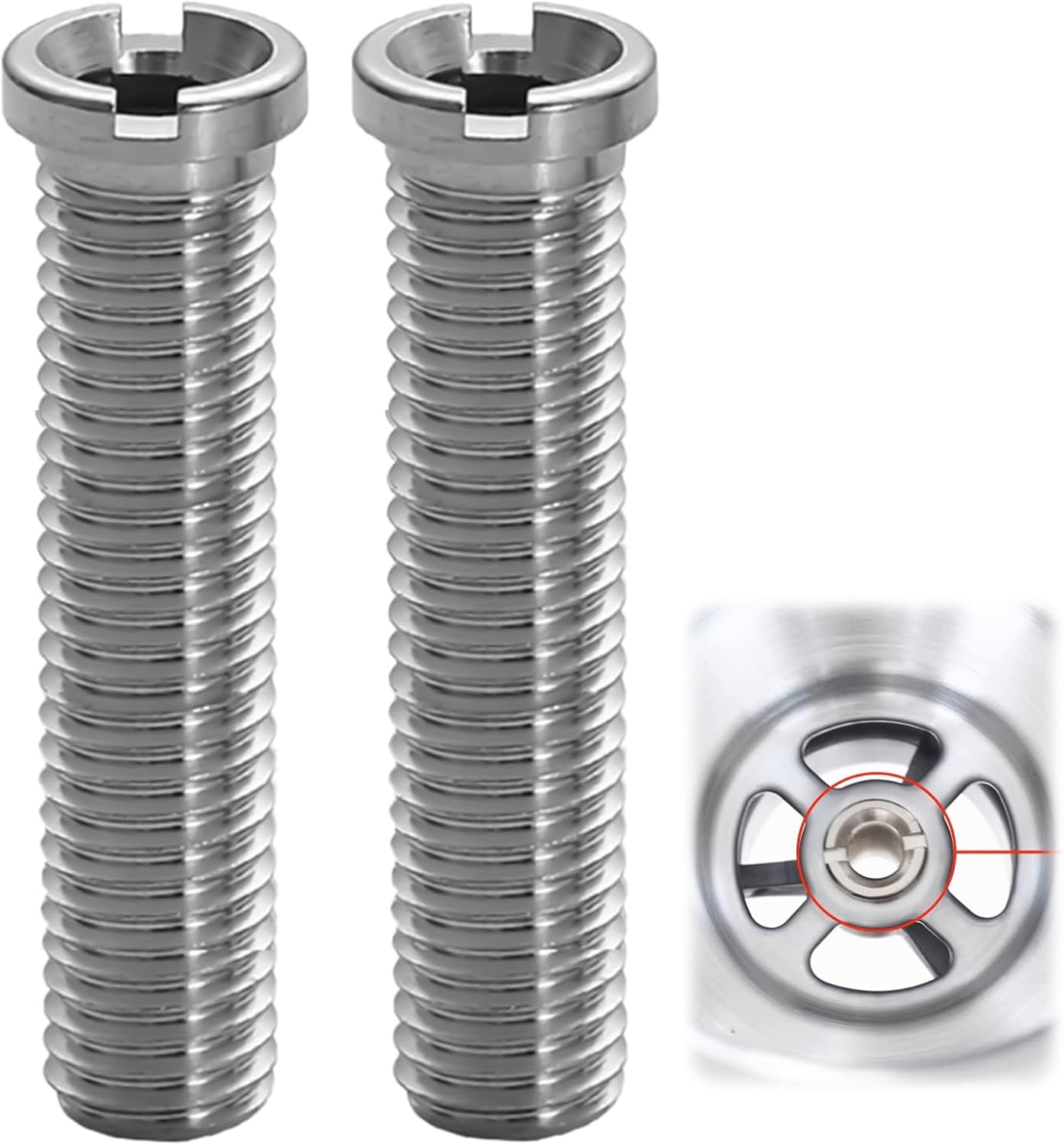 2-teilige Hohlschrauben Für Spülbecken, M12 X 70 Mm Verchromte Messing-hohlschrauben, Spülbecken-siebeinsatz-zubehör Für Küchenspülen, Geeignet Für Küchen- Und Barspülen, Siebspülen