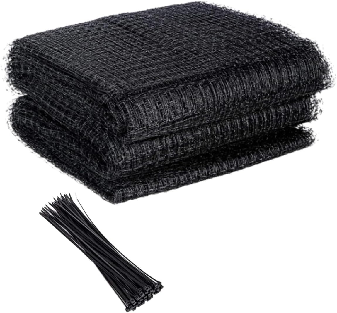 Schwarzes 4x6m Pe-sonnenschutznetz Für Den Außenbereich, Korrosionsbeständiges Sonnenschutznetz Mit Praktischen Befestigungsbändern, Ideal Für Rasenflächen Und Grillplätze, 1 Set, 20 Befestigungsbände