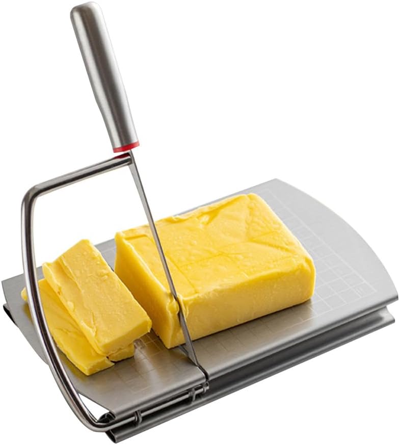Käseschneider Aus Edelstahl, Brotschneider, Butterschneider Und Schinkenschneider, Vielseitiges Küchengerät Für Gemüse Und Obst (klingenform)