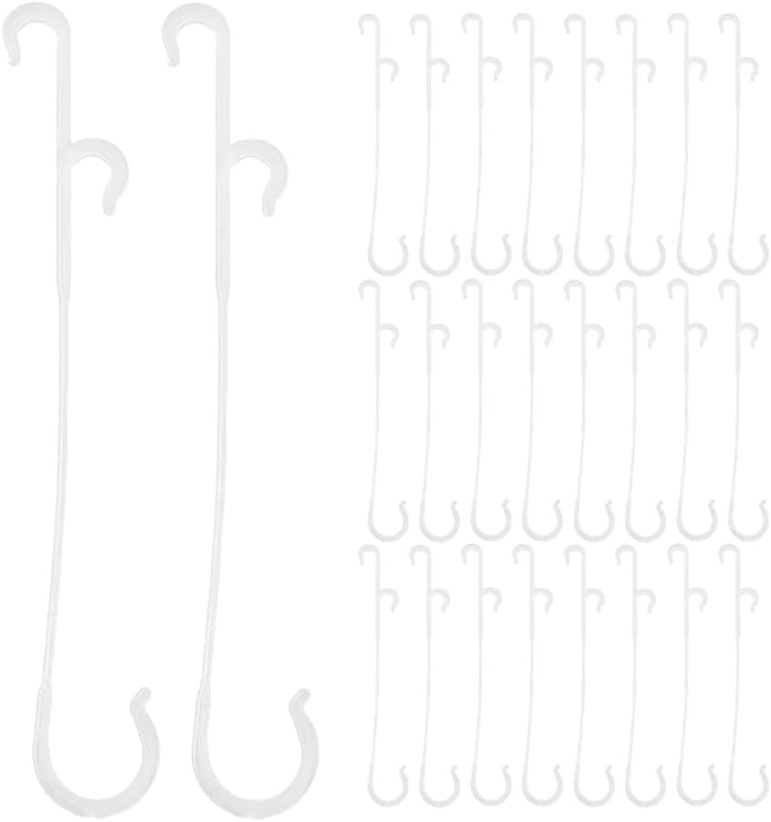 100-teiliges Set Kunststoff-pflanzenclips Für Tomaten Und Klettergemüse Wiederverwendbare Pflanzenclips, Stabil, Für Gartenarbeit Und Kletterpflanzenanbau