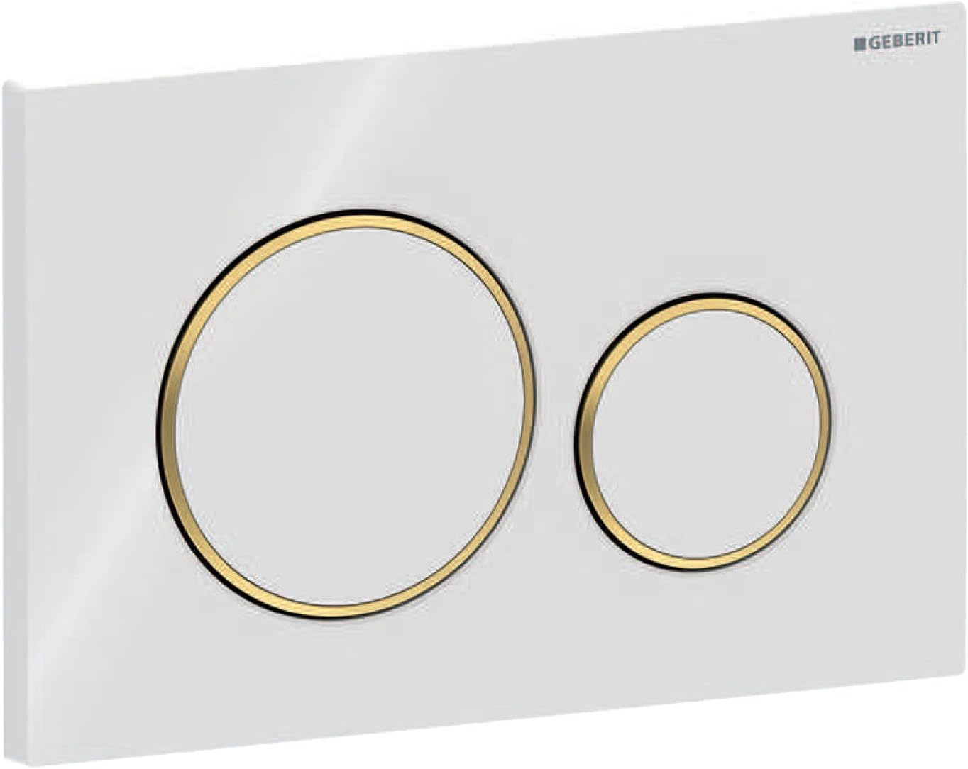 Geeignet Für Geberit Sigma20 Einbaupaneele (hellweiß/gold/weiß), Modell: 115.882.kj.1