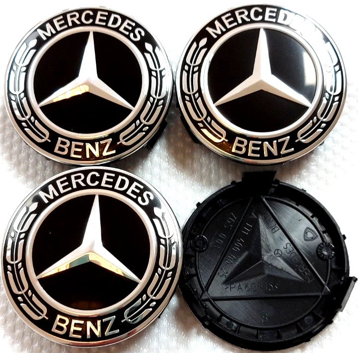 Satz Mit 4 Benz Radnabenkappen, Nabenkappen Für Mercedes-benz, Mehrfarbig (optional)