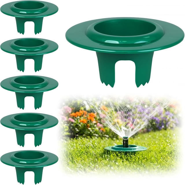 Schutzkappe Für Rasensprengerköpfe, Schutzvorrichtung Für Vergrabene Sprenger Gegen Rasenmäher Und Trimmer, Gartenbewässerungszubehör, 6er-set