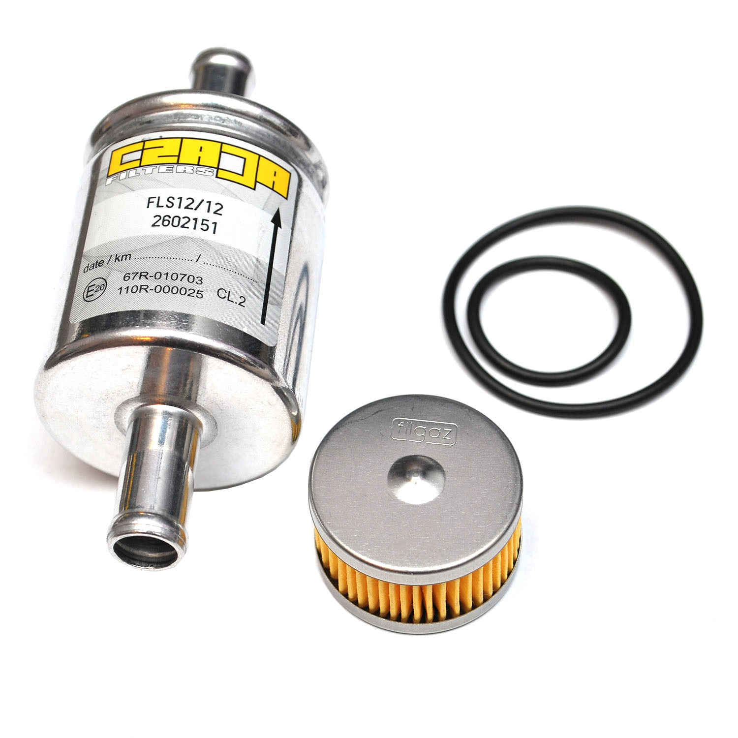 Lpg-filterset Für Tomasetto- Und Fratelli-anlagen, 12 Mm