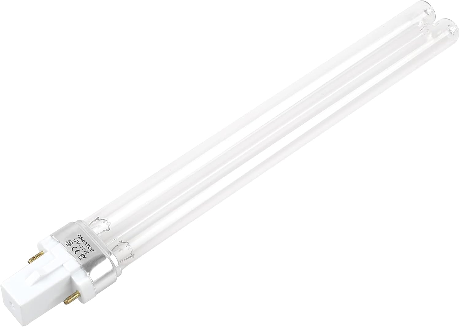 Uvc-gerät Mit Uvc-ersatzlampe (11w G23), Ultraviolett-desinfektionslampe Für Fischteiche Und Luftreinigung – Crea