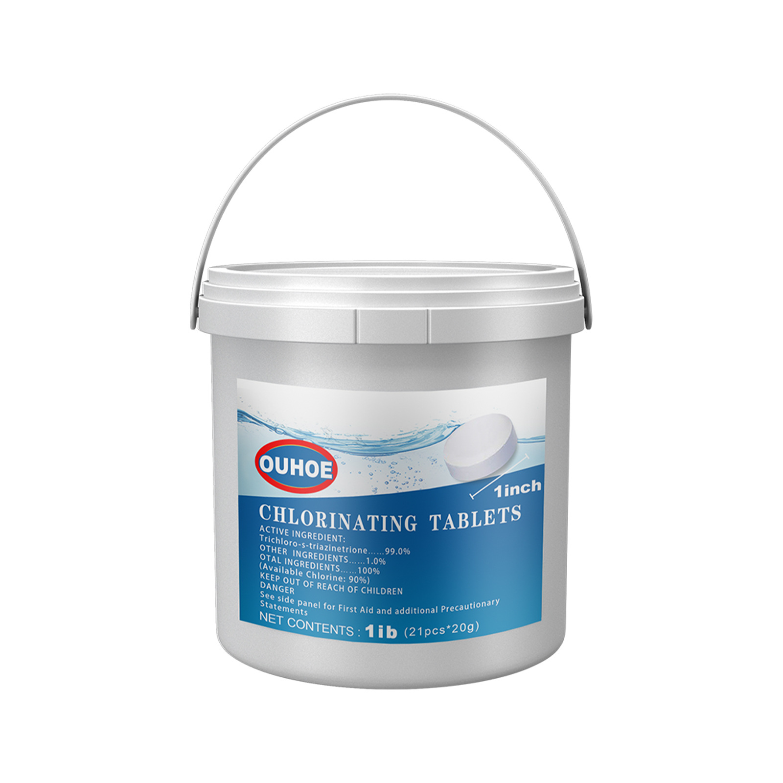 450g Mehrzweck-chlortabletten Für Schwimmbäder, Spas, Whirlpools Und Badewannen – Für Klareres, Gesünderes Wasser.