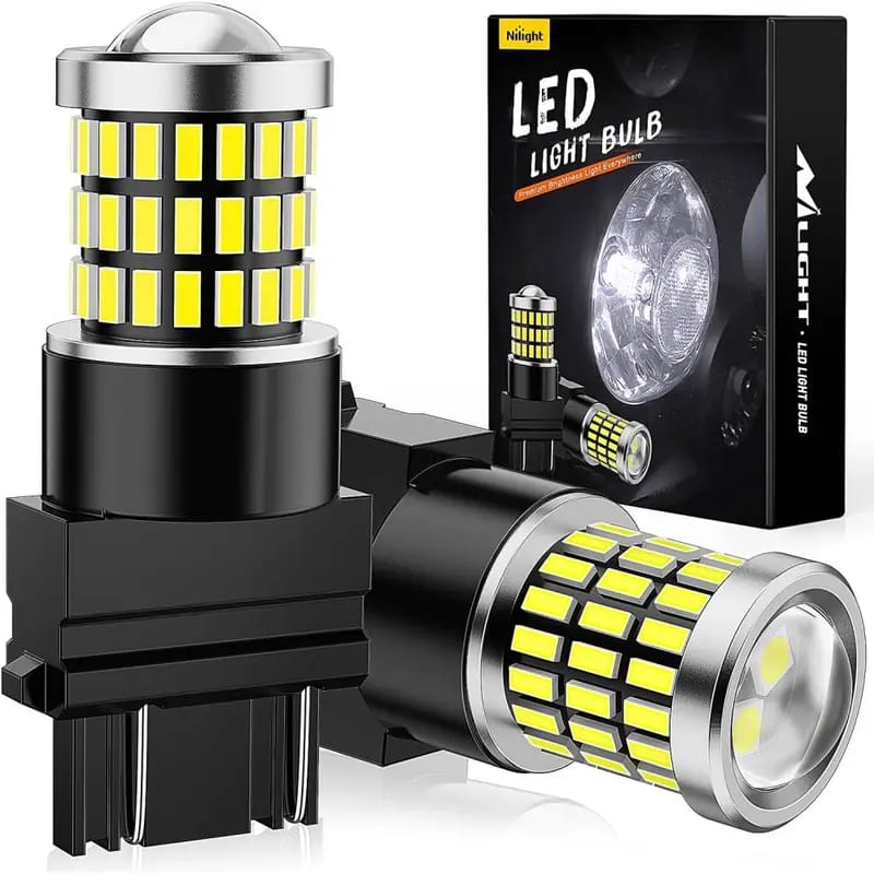 2er-pack Led-lampen 3156/3056/4157/3057/3157 (57 Leds, Kaltweiß 6100 K) – Ultrahell Und Wasserdicht