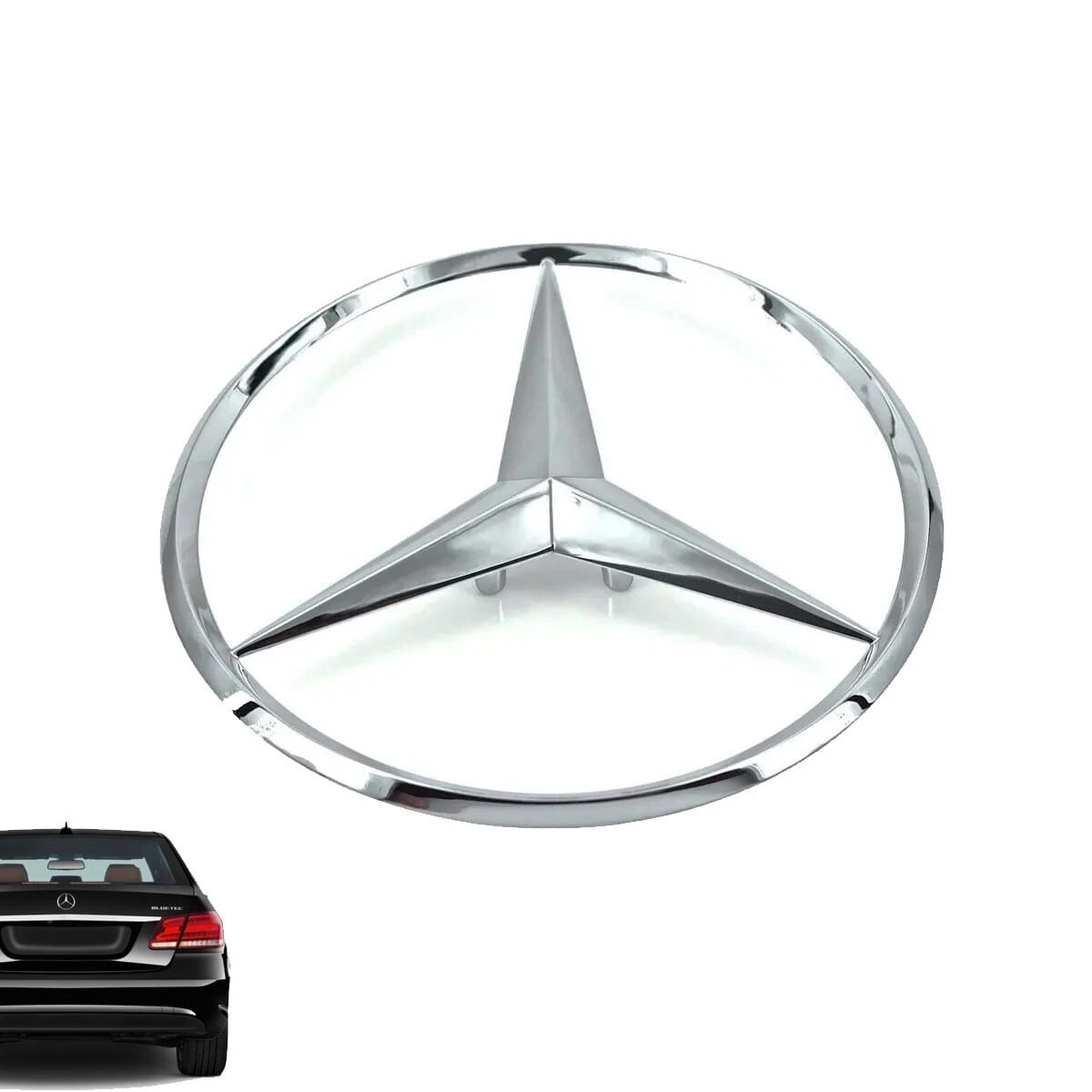 Heckklappen-stern-emblem – Brillantsilber – Heckklappen-emblem – W213 (e-klasse) – Mercedes-benz