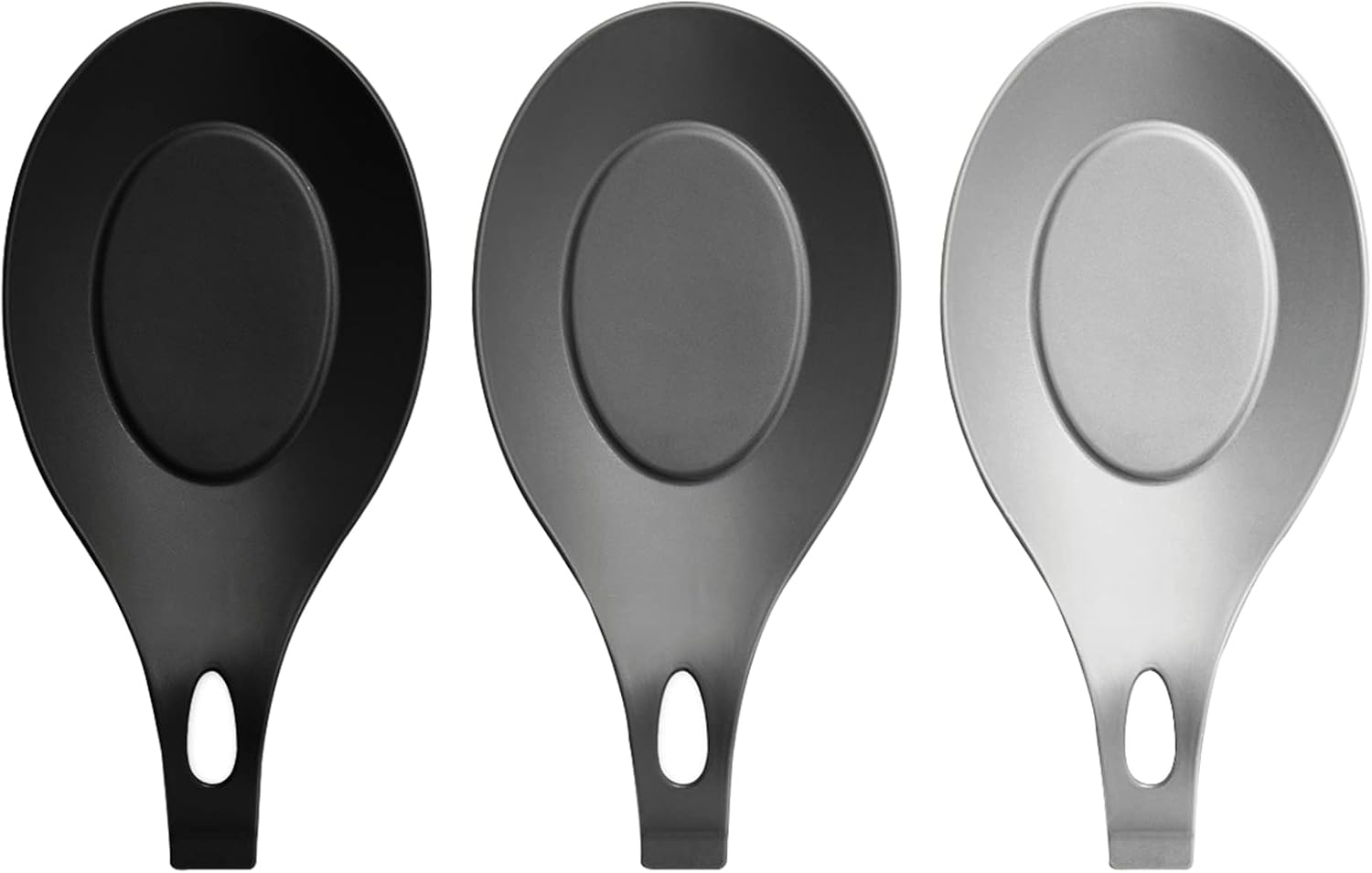 Silikon-löffelhalter-set, 3er-pack Küchenlöffelhalter, Silikon-löffelhalter, Besteckhalter, Silikon-löffelhalter, Silikon-küchenbesteckhalter (größe: 3 Stück)