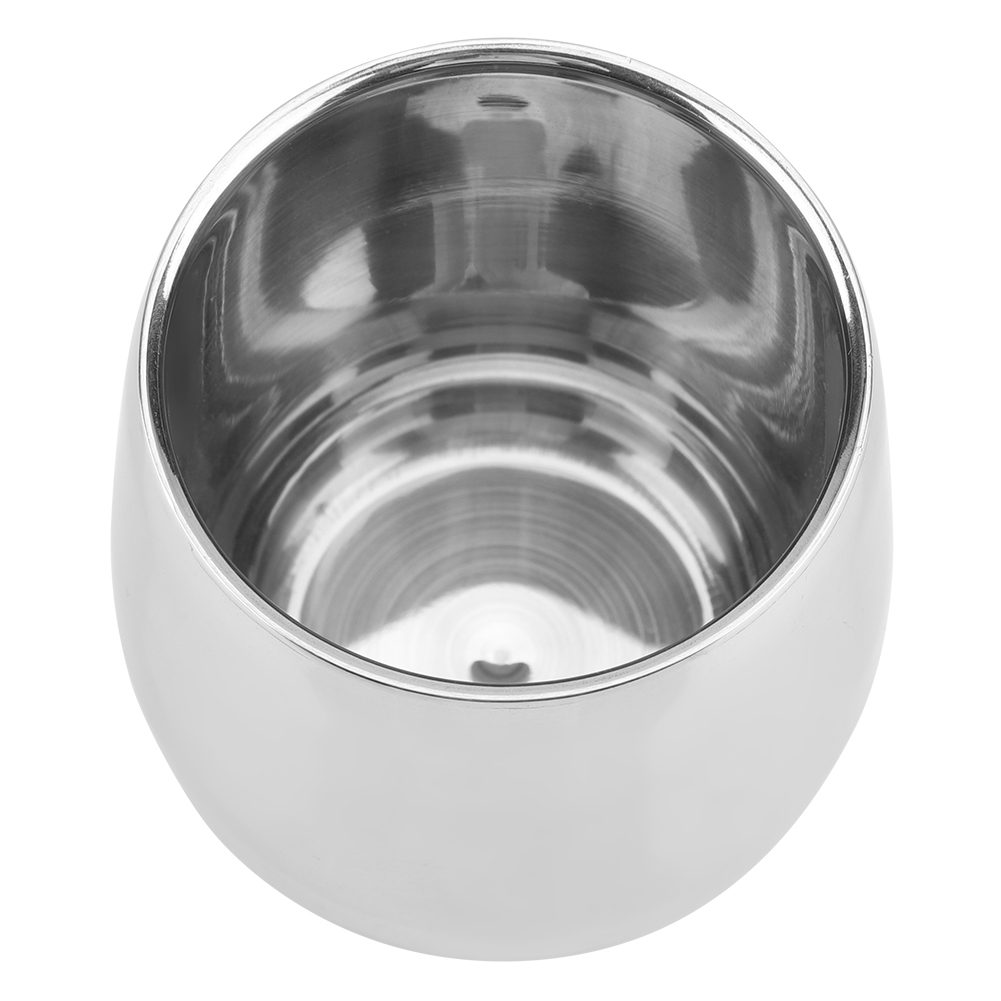 Doppelwandiger Edelstahlbecher Für Wasser, Kaffee Oder Tee (trommel, 200 Ml)