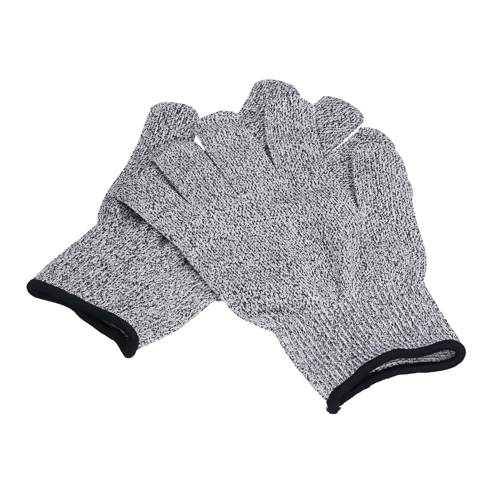 Paar Schnittfeste Handschuhe, Schutzstufe 5, Hppe-beschichtete, Verschleißfeste Gartenhandschuhe