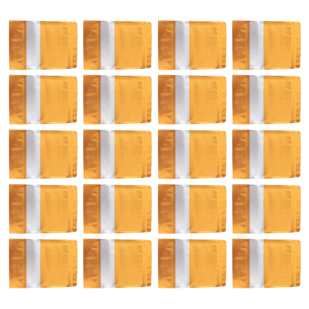 20 Stück Standbeutel Aus Kraftpapier Mit Sichtfenster Und Reißverschluss, Ideal Zum Verpacken Von Lebensmitteln, Snacks Und Süßigkeiten.