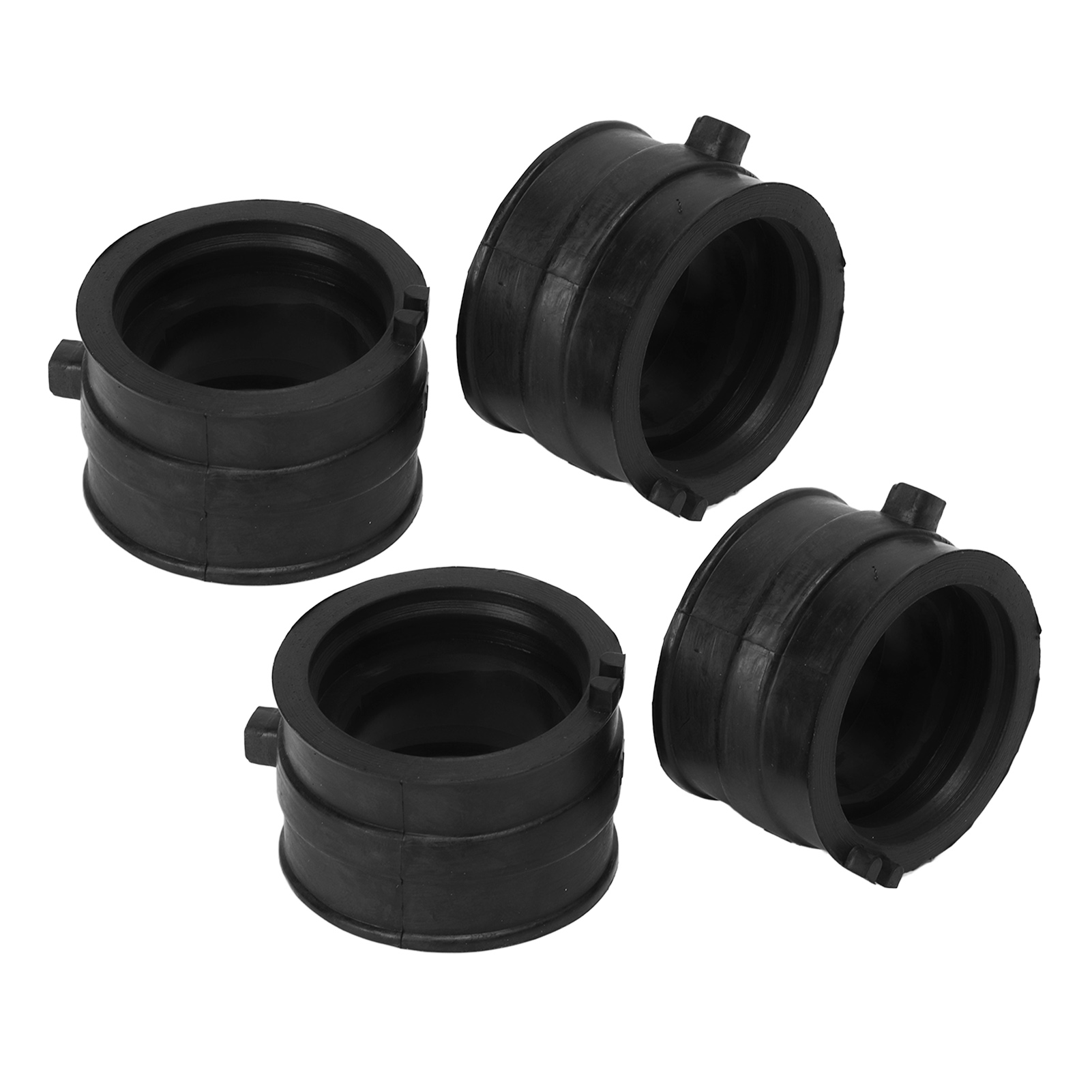 Kit De 4 Manchons D'Admission De Carburateur En Caoutchouc Pour Nv400 Cj Ck Steed 400 Vrx400t Nv600 Vt600c Vt600cd Shadow