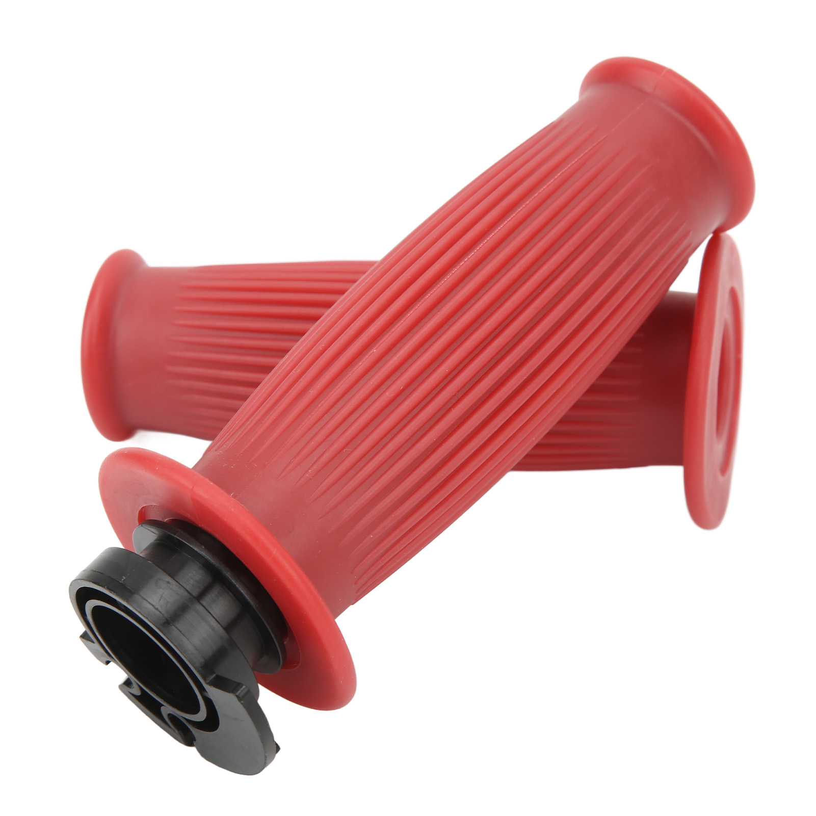 1 Paire De Poignées D'Accélérateur De 22 Mm De Diamètre Pour Scooter Gy6 50cc, 80cc, 125cc Et 150cc (rouge)