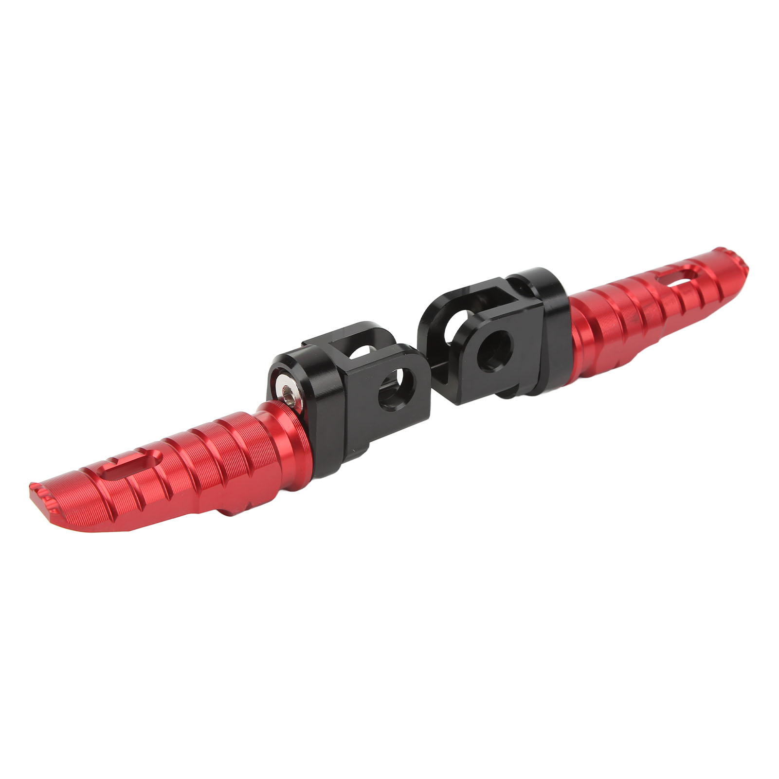 Paire De Repose-pieds Avant Courts Pour Moto Cfmoto 450sr 2022-2023, En Alliage D'Aluminium T6063 Usiné Cnc, Rouge.