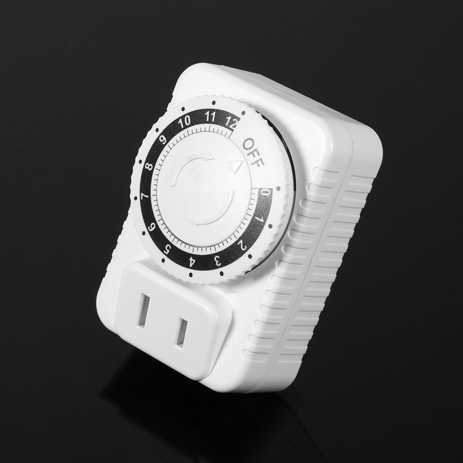 1 Stück Elektrischer Mechanischer Zeitschaltuhr-wandstecker Mit Digitalem Countdown-timer Für Steckdosen