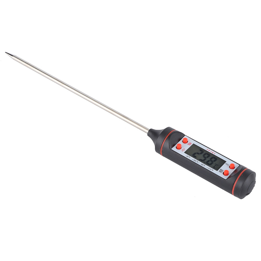 Digitales Lebensmittelthermometer Mit Sonde, Fleischthermometer Mit Aufbewahrungsbox Für Grillküche