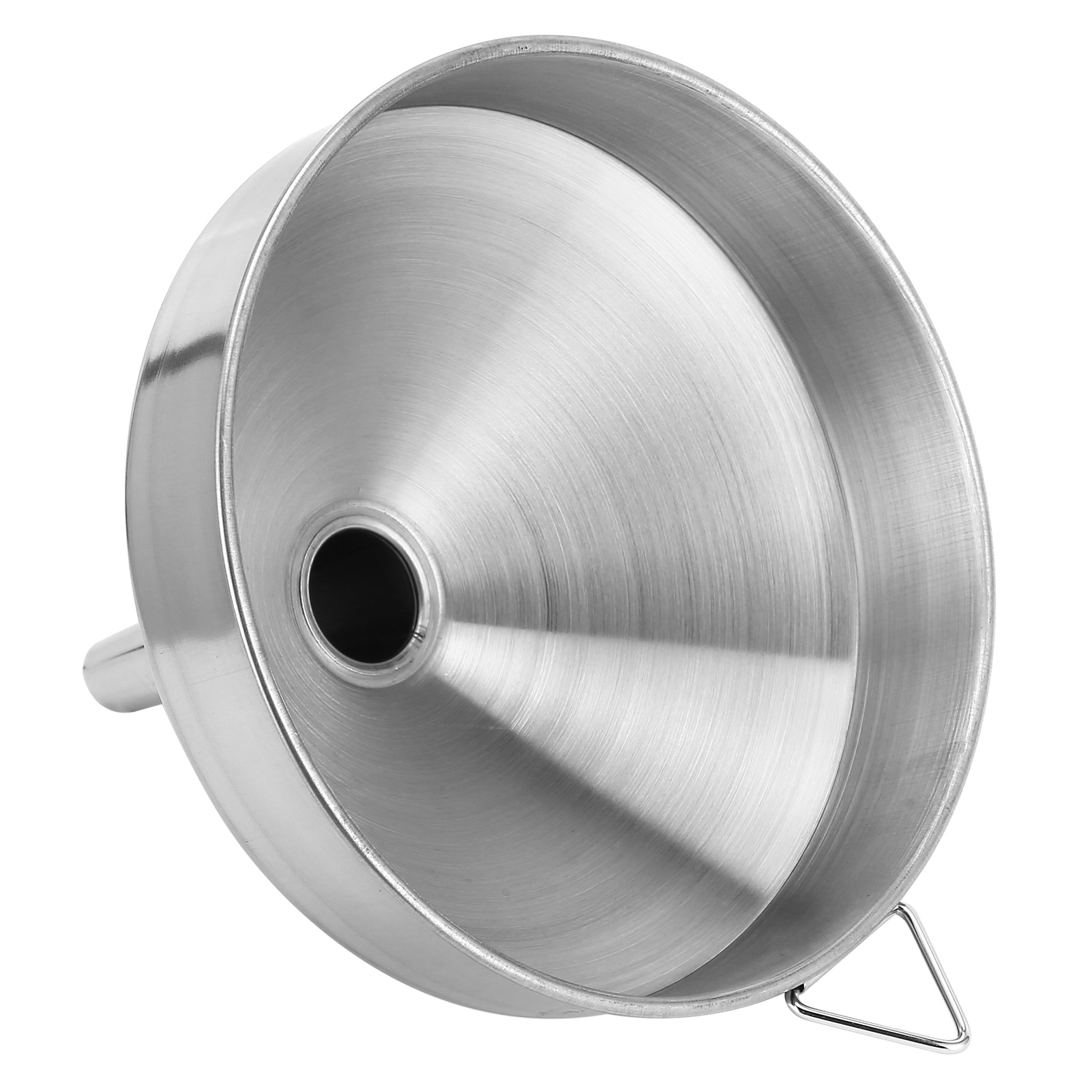Edelstahltrichter, Verdickter Küchentrichter Zum Umfüllen Von Flüssigen Und Trockenen Zutaten, 15 Cm