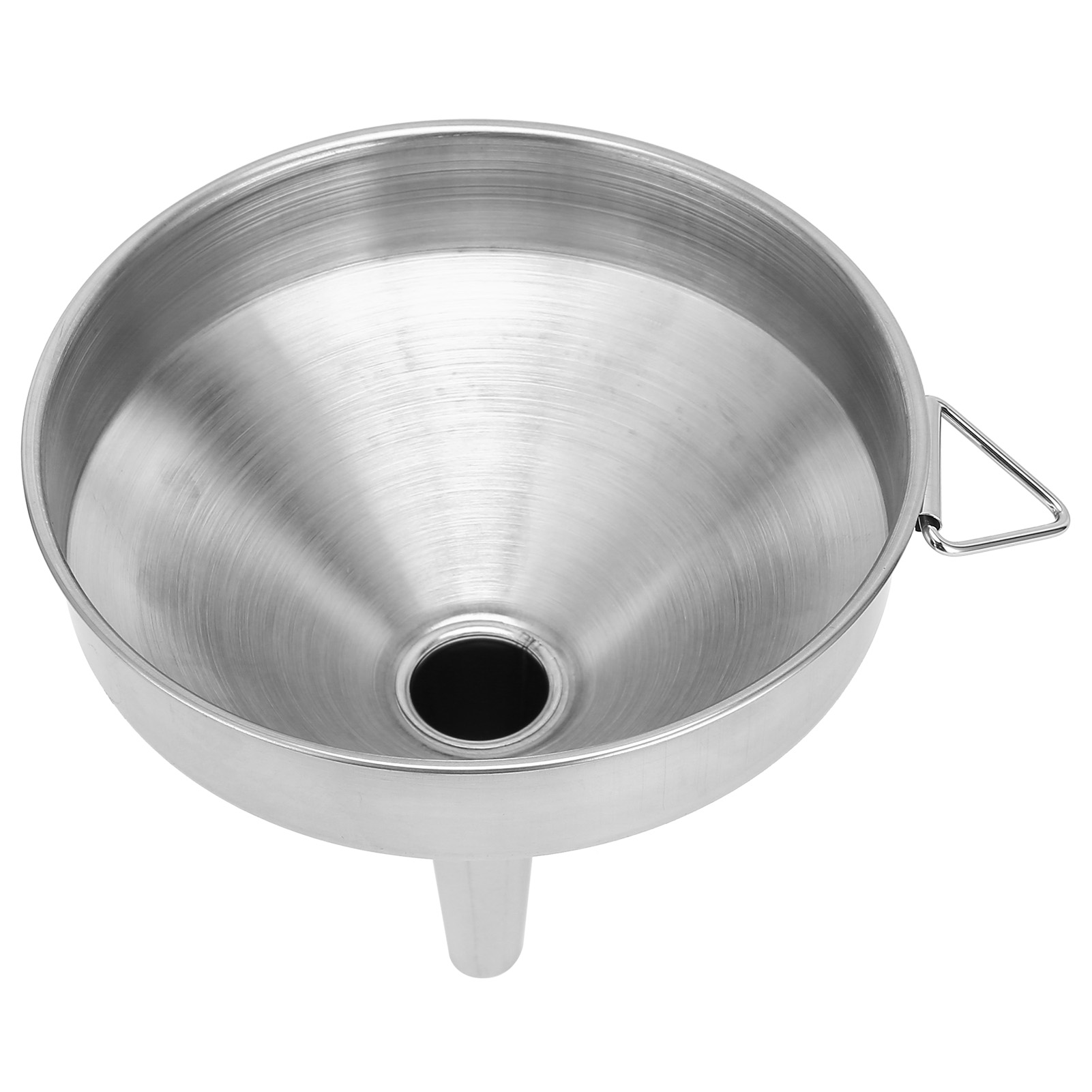 Edelstahltrichter, Verdickter Küchentrichter Zum Umfüllen Von Flüssigen Und Trockenen Zutaten, 13 Cm