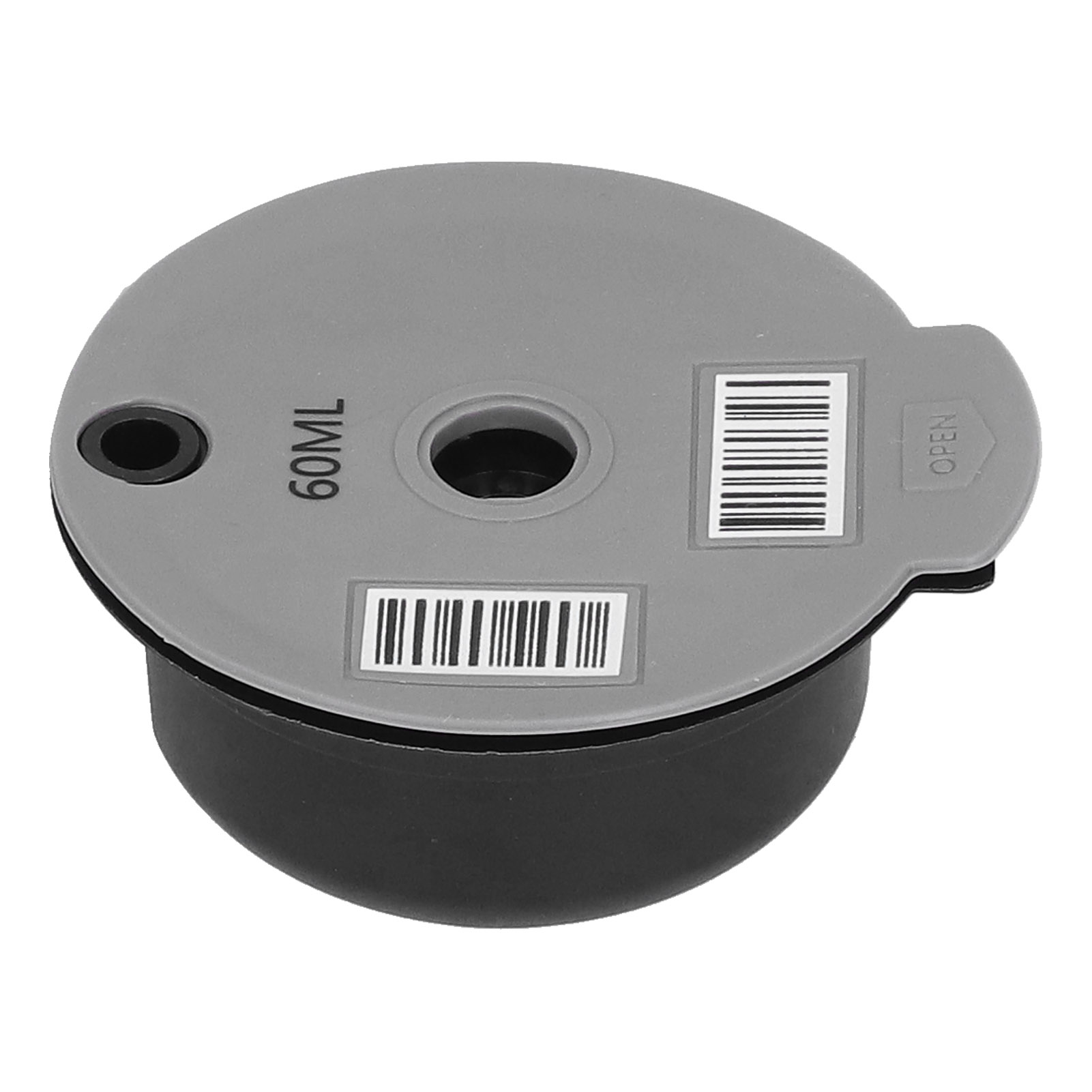 Wiederverwendbare Kaffeekapsel Mit Kaffeefilter, Löffel Und Bürste – Zubehör Für Zuhause, Büro Oder Café (60 Ml)