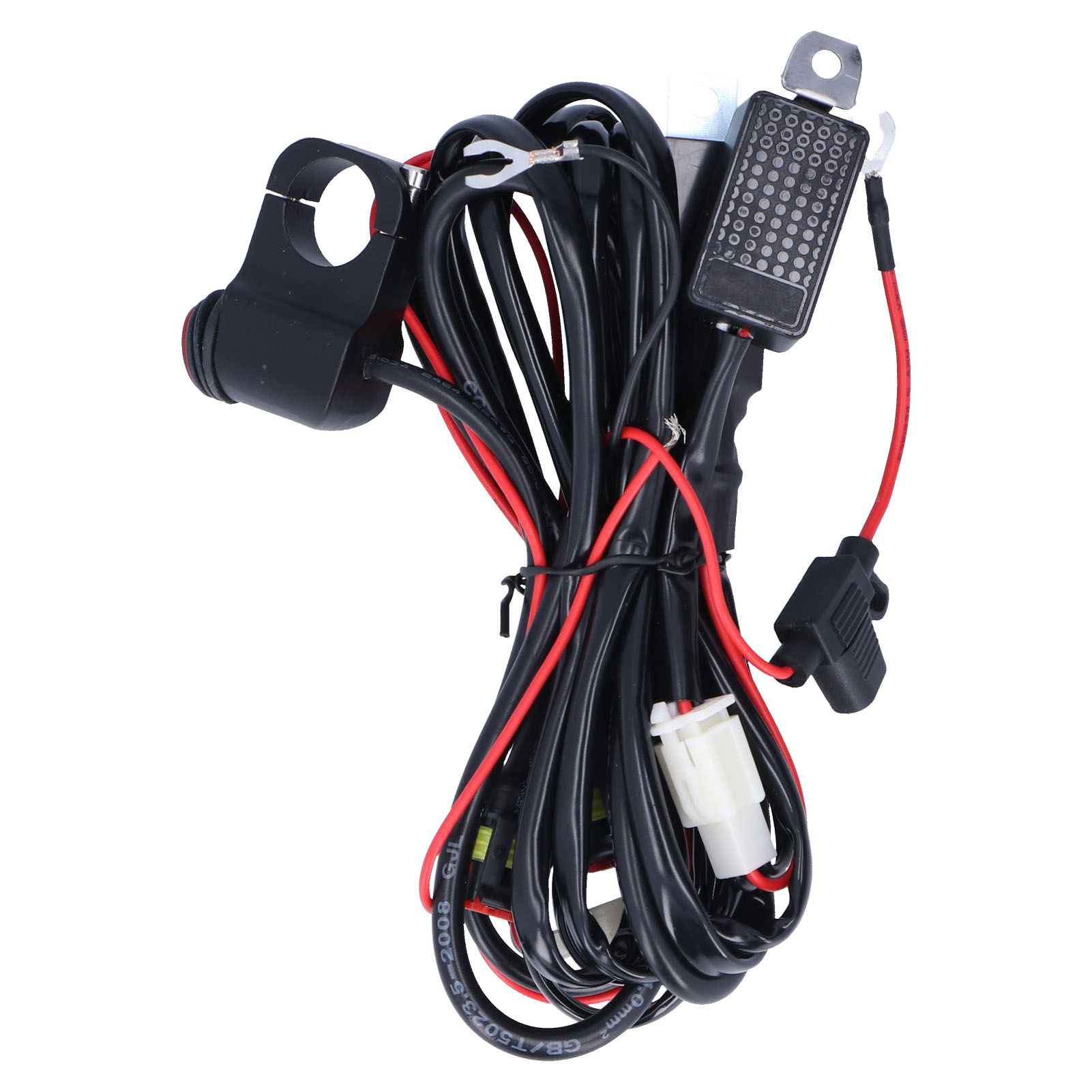 Motorrad-lichtrelais-steuerkabelbaum, Scheinwerfer, 1 V, 2 Drähte, Wiederholungsschalter, 3 Steuerbare Modi
