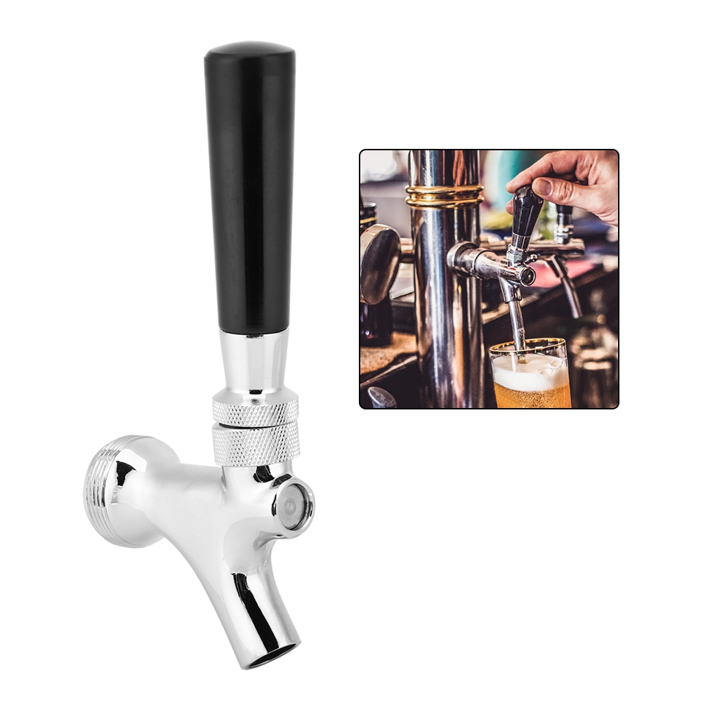 Bierzapfanlage Aus Messing Mit Bürste Und Staubschutzhaube, Bierbrauzubehör-set