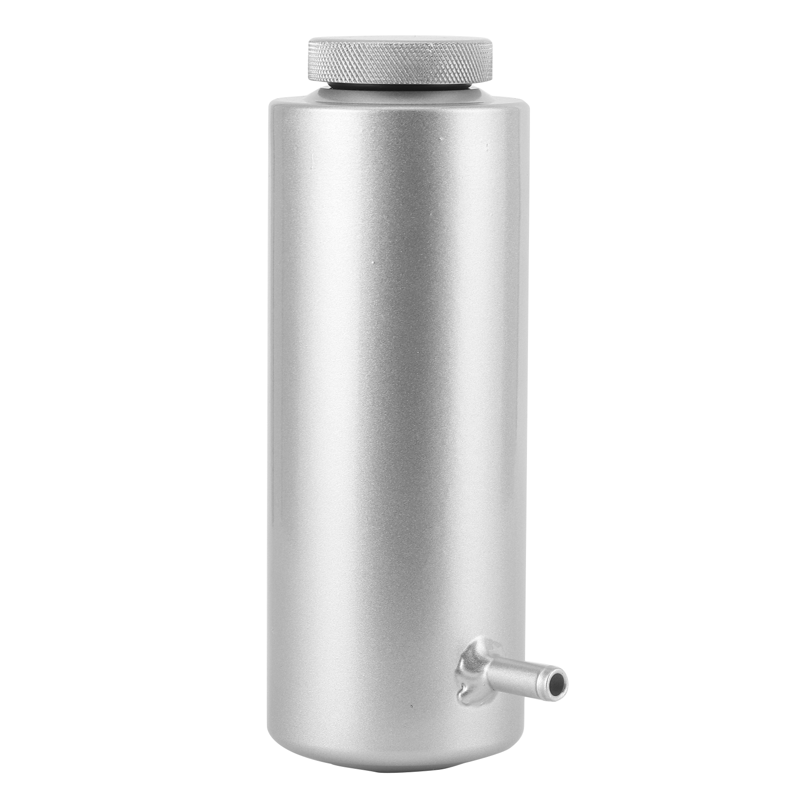 3x7,5-zoll-kühlmittel-ölauffangbehälter, Überlaufbehälter Aus Aluminiumlegierung, Universell, 800 Ml/27 Oz, Silberfarben
