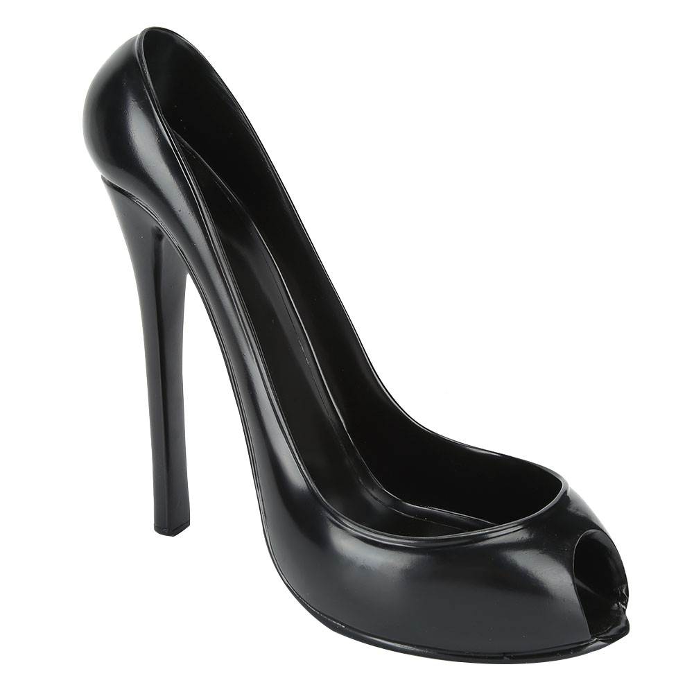 Einzigartiger Weinständer In Form Eines High Heels – Flaschenhalter Und Präsentationsständer Für Den Heimischen Schrank