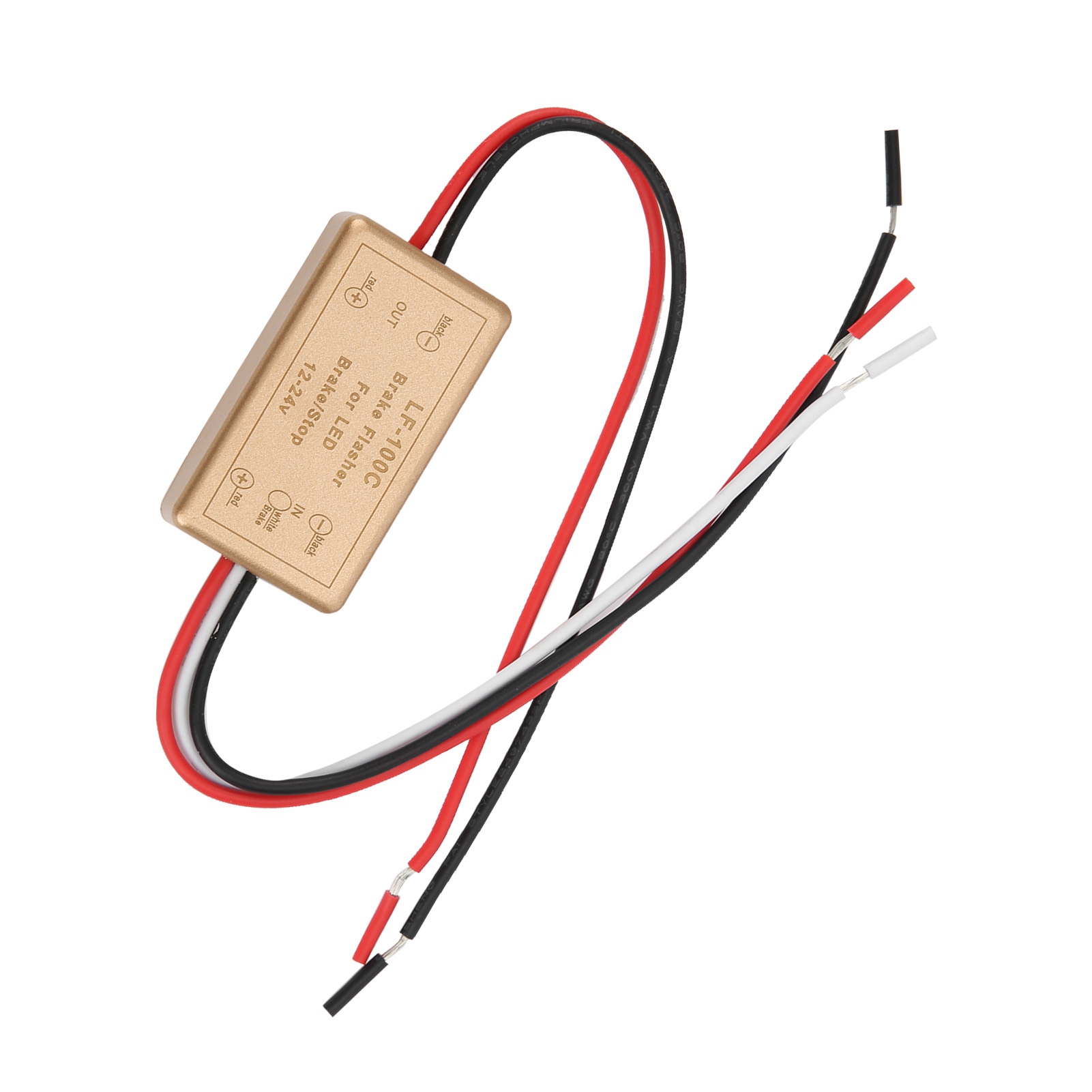 Lf-100c Kfz-led-lichtsteuerungsmodul Mit Schalter, Relais Und Blinker – Einfache Installation, 12–24 V
