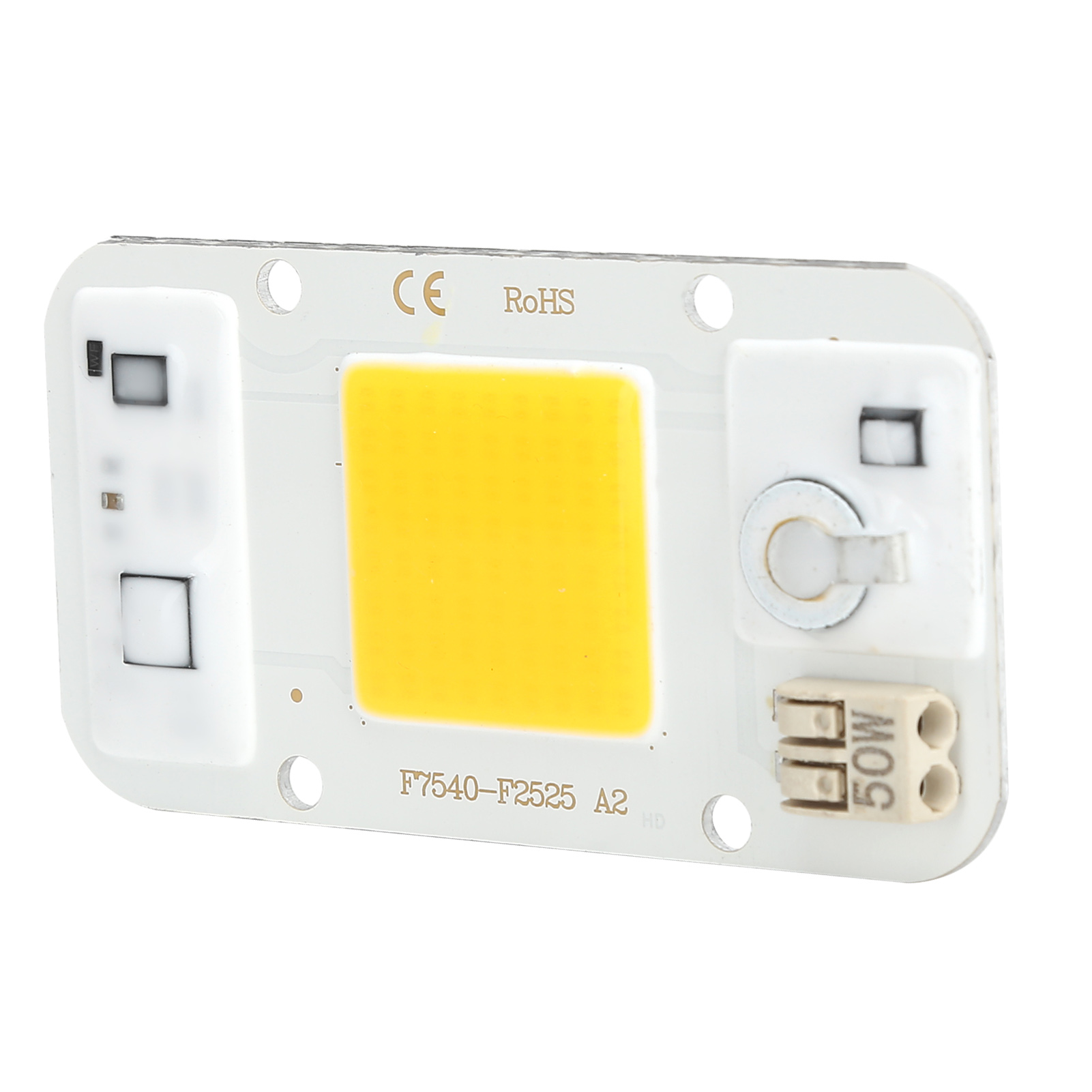 220v Hochspannungs-treiberlose Lichtquelle 50w Led-chip Led-integrierte Lampenperle Für Pflanzenwachstumslicht (warmlicht)