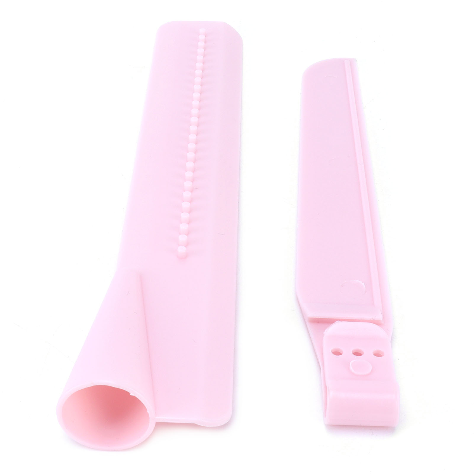 2er-set Höhenverstellbare Sahneschaber, Kleiner Kuchenglätter Für Küche, Haushalt, Bäckerei, Rosa