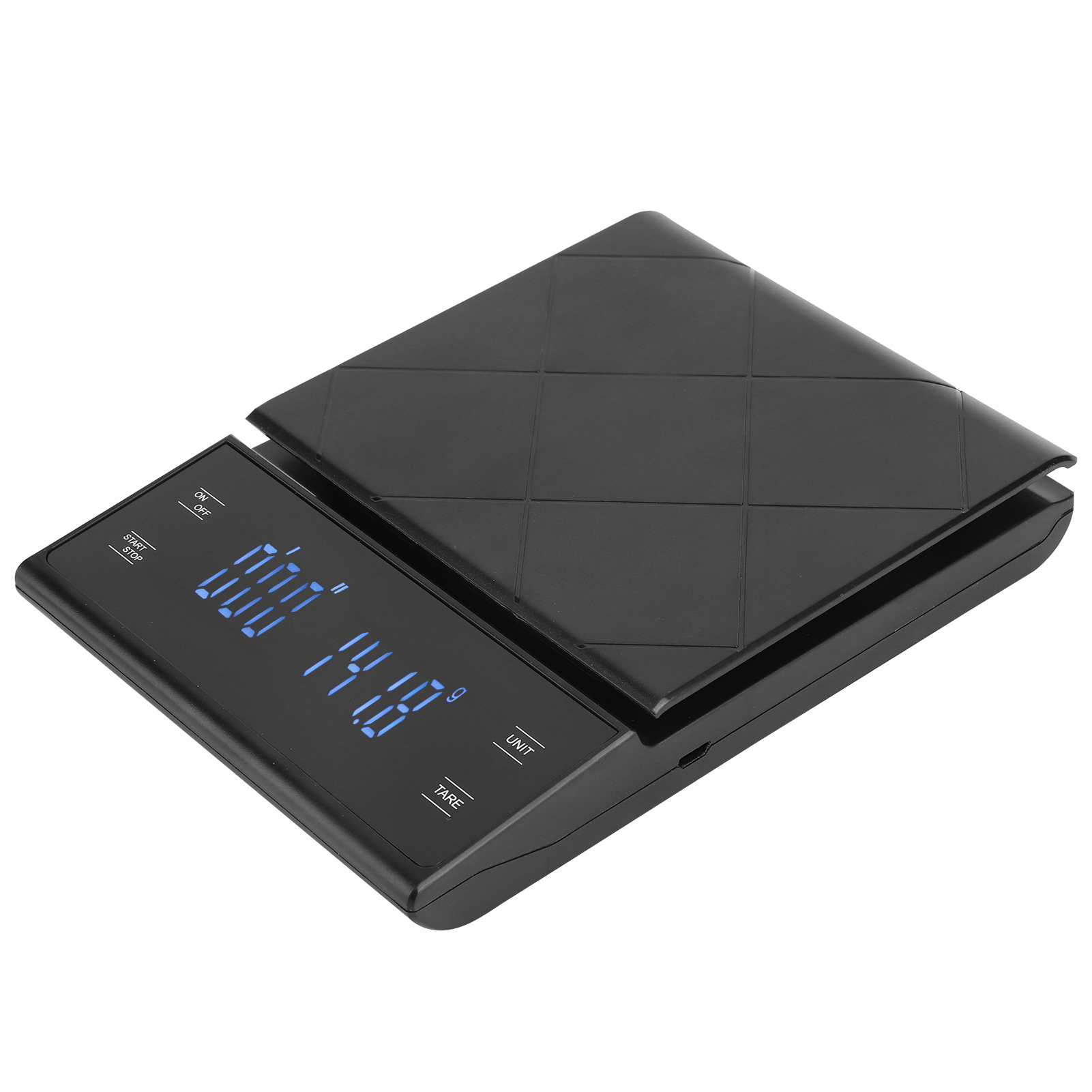 Elektronische Kaffeewaage, Digitale Küchenwaage Mit Timer Und Lcd-anzeige (0,1 G–3 Kg)