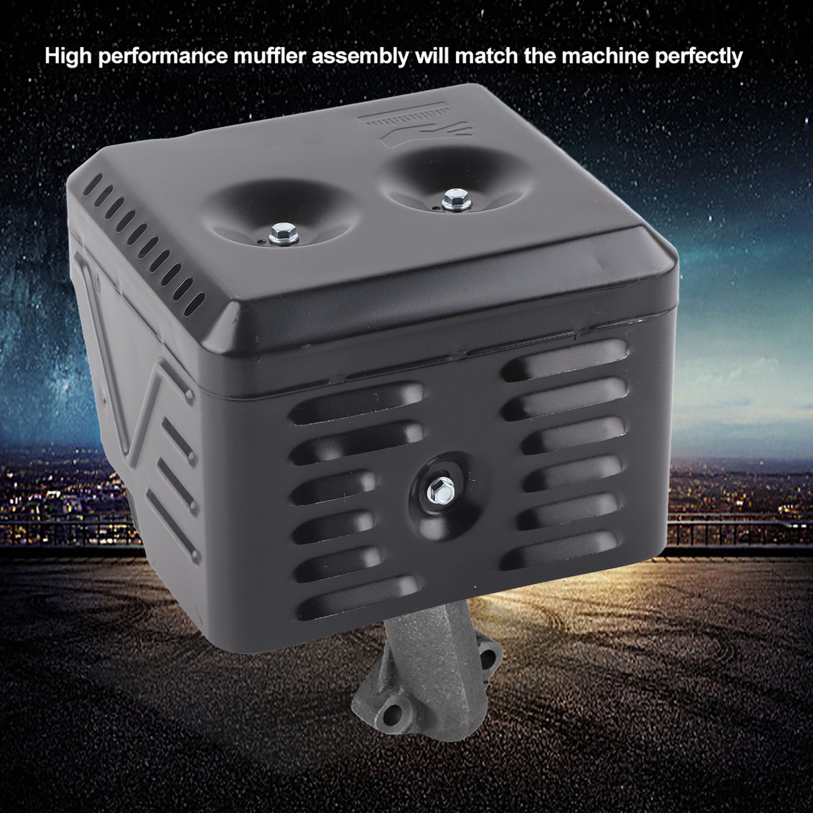 Schalldämpferbaugruppe Für Elektrische Generatoren, Passend Für Benzinmotoren Der Modelle Gx340, Gx390, 182f Und 188f.