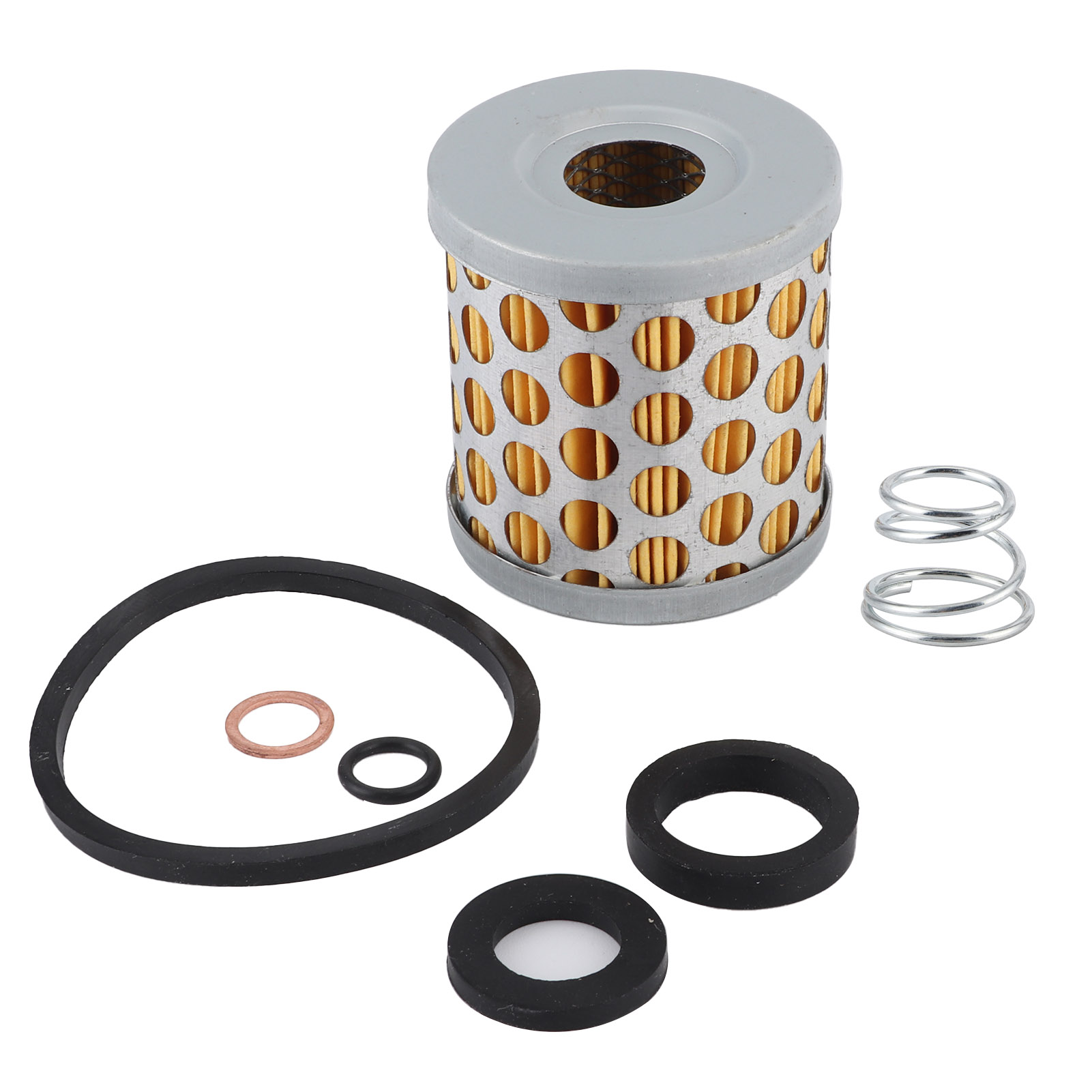 Kraftstofffilterelement Mit Federdichtungsring, Dichtungsersatz, Aluminiumlegierung, Universell