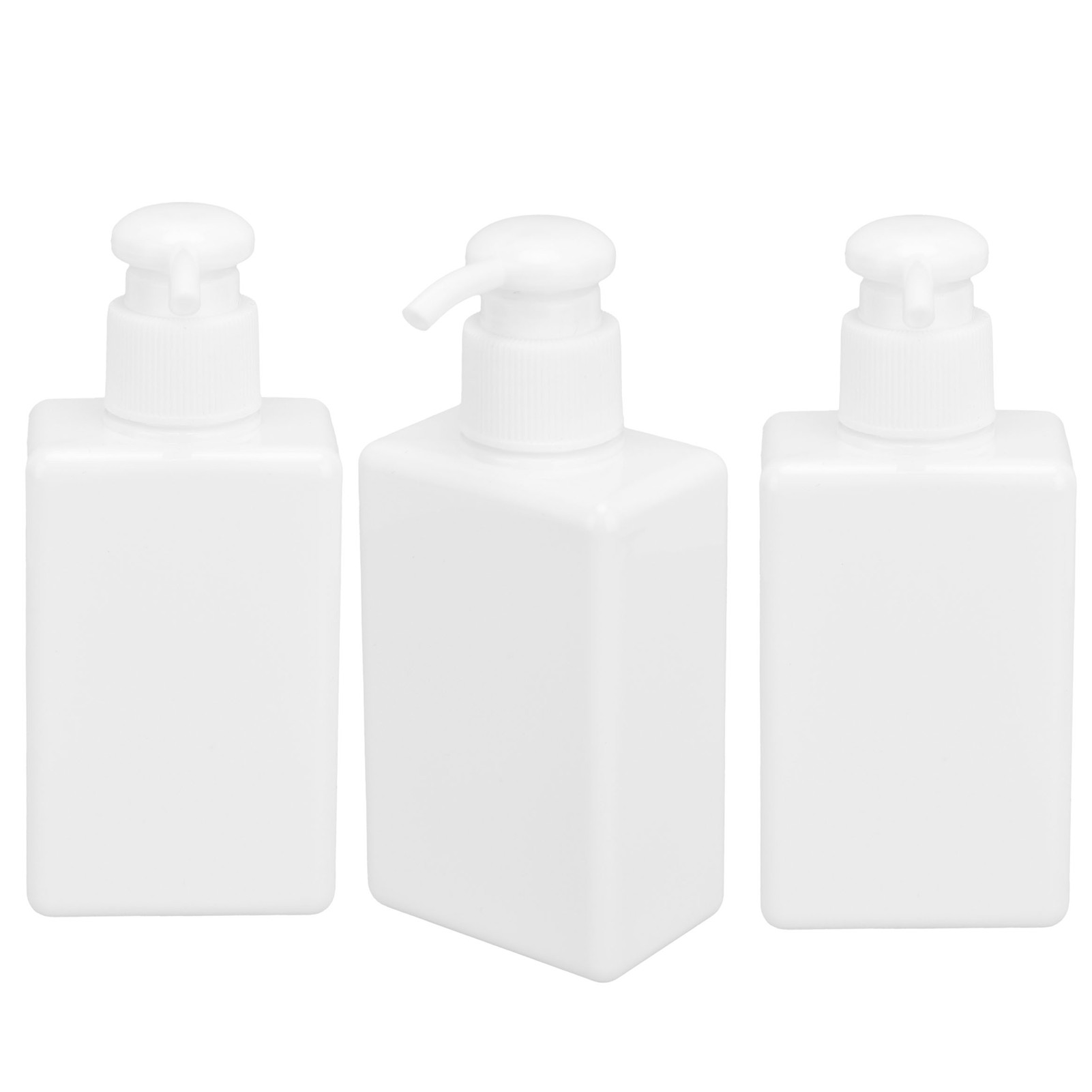 3 Stück 150 Ml Pumpflaschen Aus Kunststoff, Leere Seifenspender, Flüssigbehälter Für Shampoo, Duschgel Und Lotion
