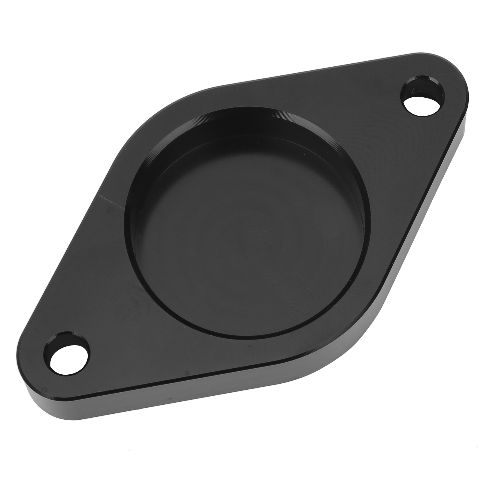Cnc-gefräste Aluminium-turbo-resonator-ersatzplatte, Passend Für Dodge Duramax 11–16, Schwarz