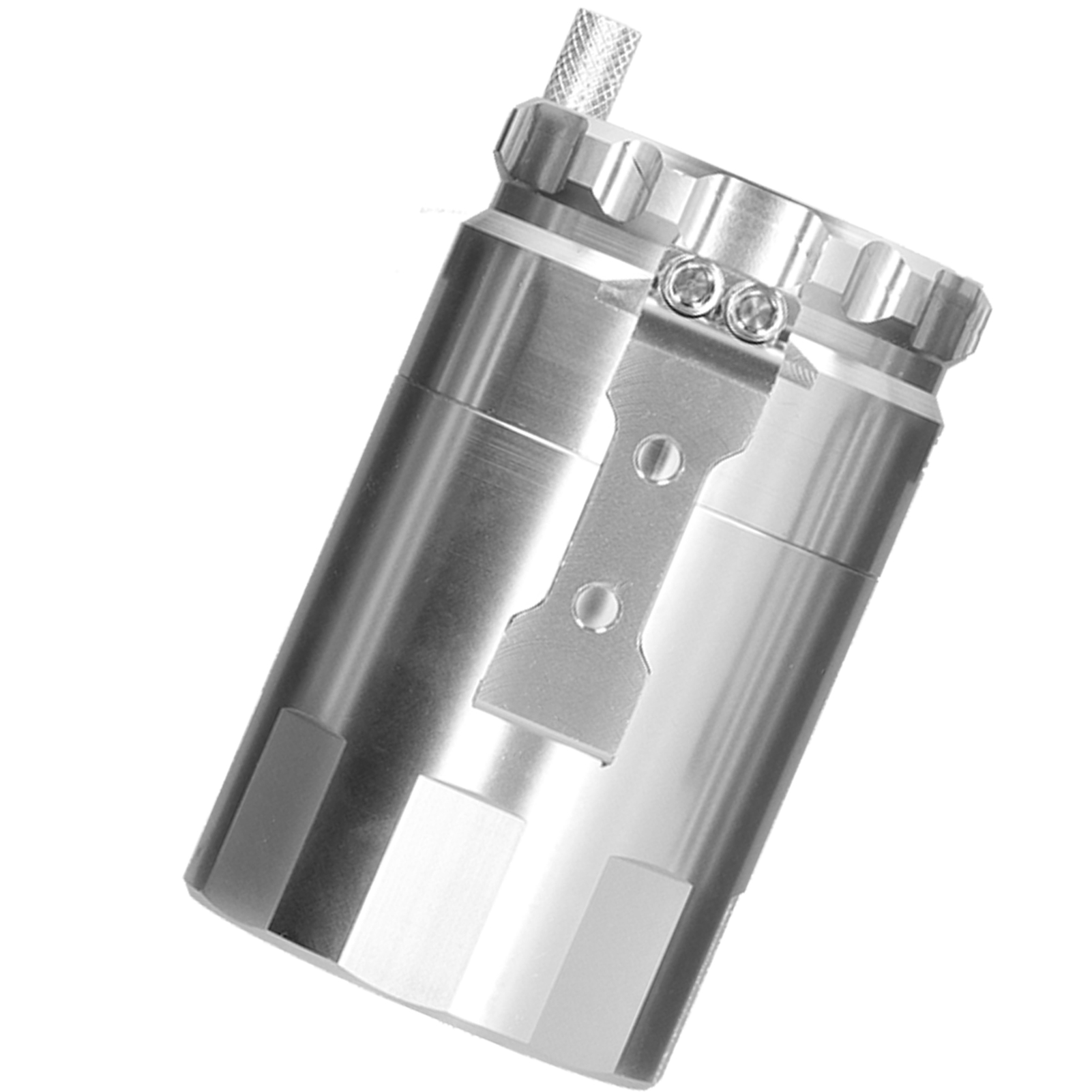 Universeller Ölabscheider Mit Montageteilen, Aluminiumlegierung, Silber