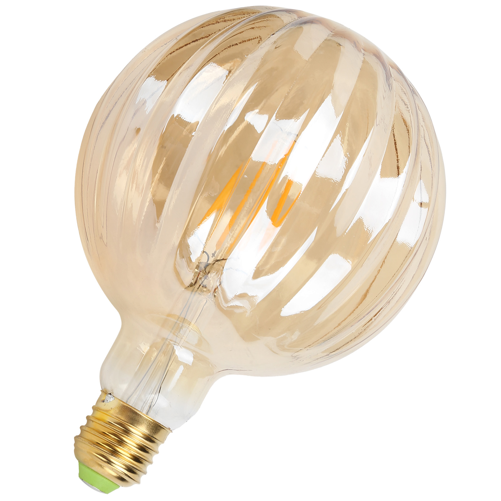 4w G125 Antike Glühbirne E27 Wassermelonenförmige Led-filamentlampe Heimdekoration 220v Warmes Licht (gold)